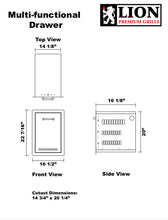 Load image into Gallery viewer, Lion Premium Grills Multi-Functional Drawer
