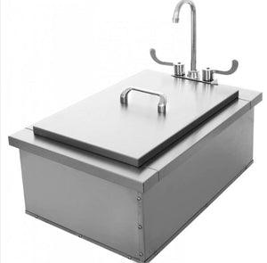 PCM-400 15X24 INSULATED SINK WITH CONDIMENT TRAY