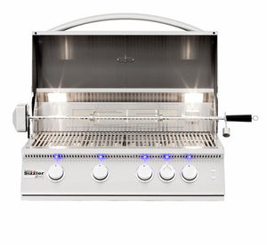 Sizzler Pro 32" Built-in Grill liquid propane