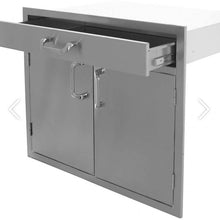 Load image into Gallery viewer, PCM-260 30″ DOUBLE DOOR/ 4″ DRAWER
